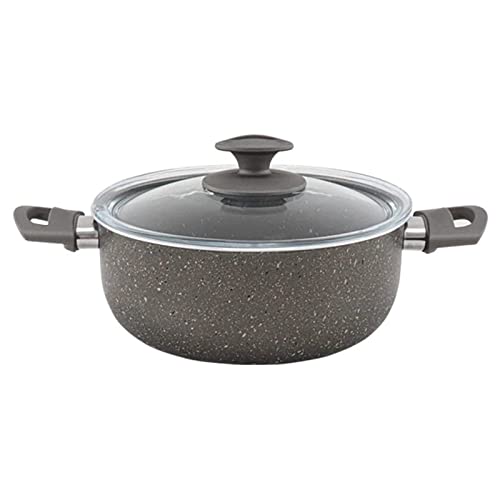 9-Piece Granite Cookware Set (Black)