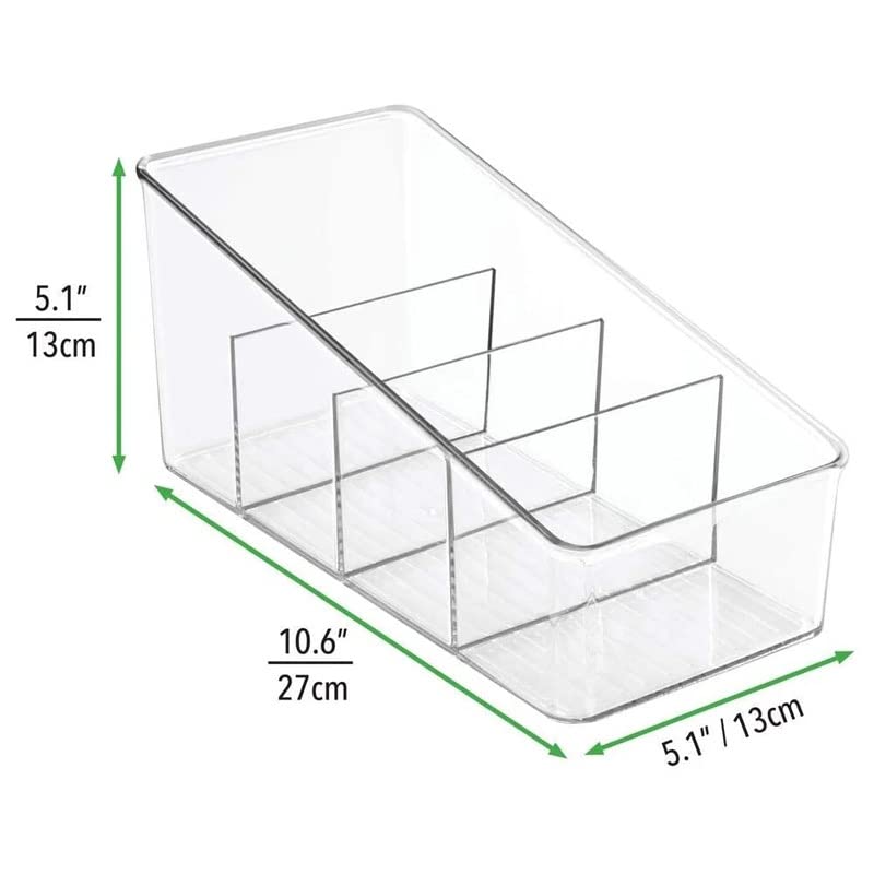 Clear Kitchen Storage Organizer Container