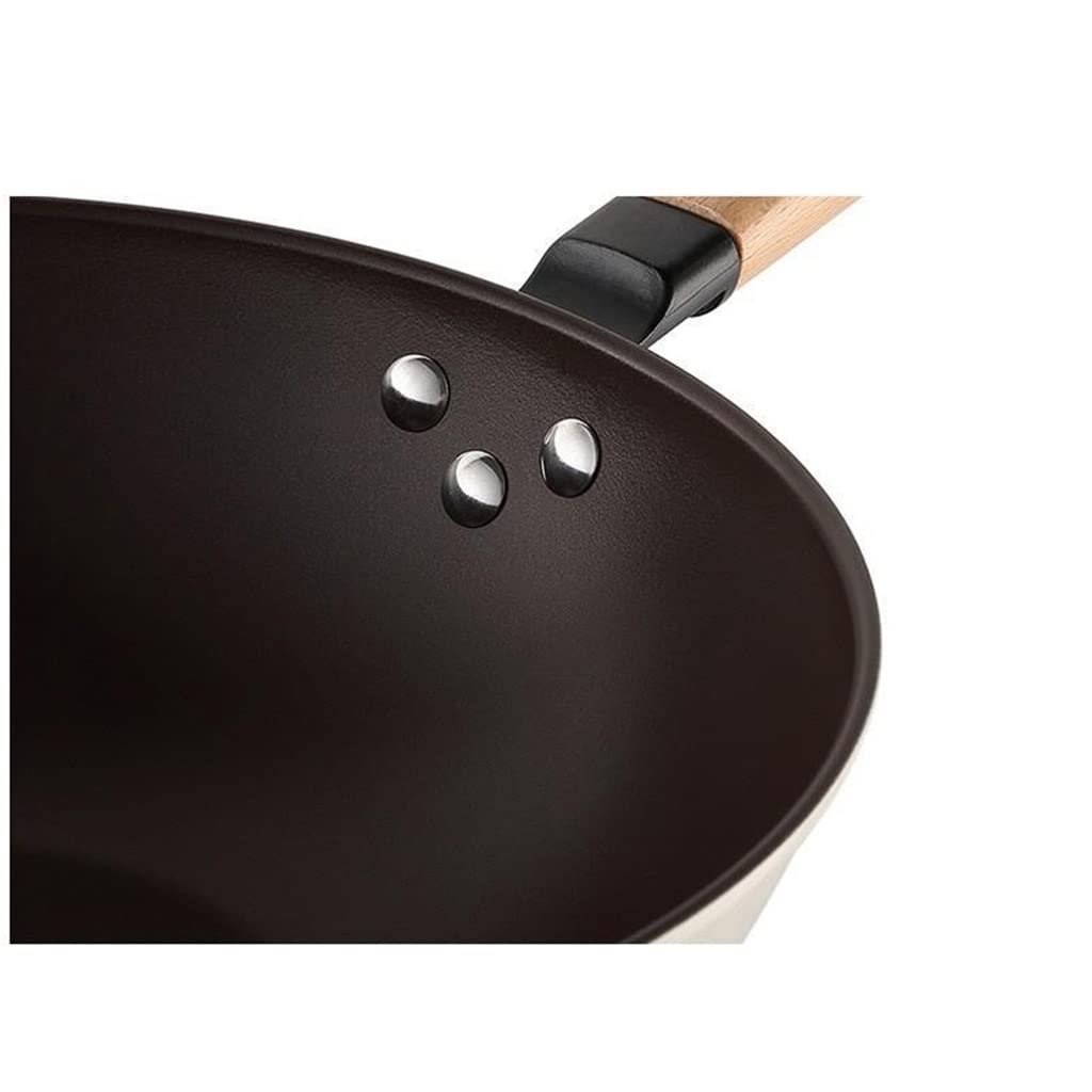Pot Set Wok Soup Milk Cast Iron Chinese 3-piece With Cover Kitchen Cooking