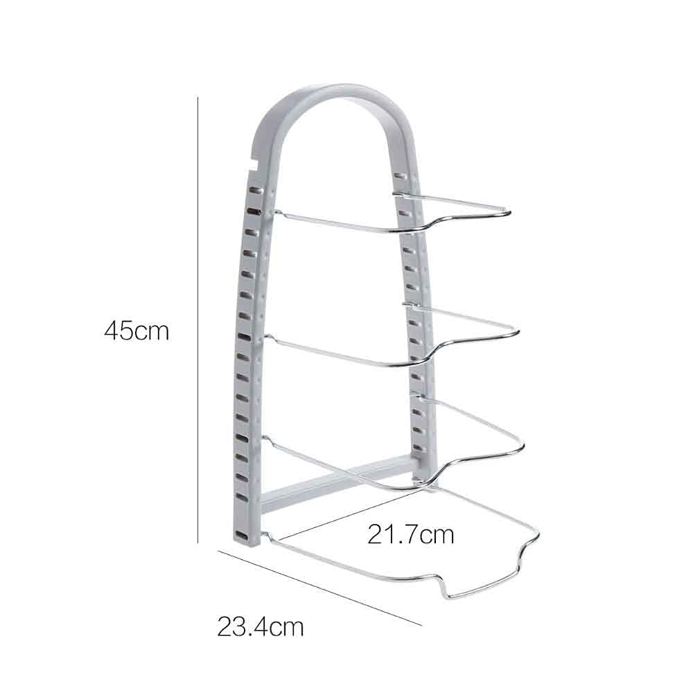 Kitchen Pots & Pans Storage Rack Holder