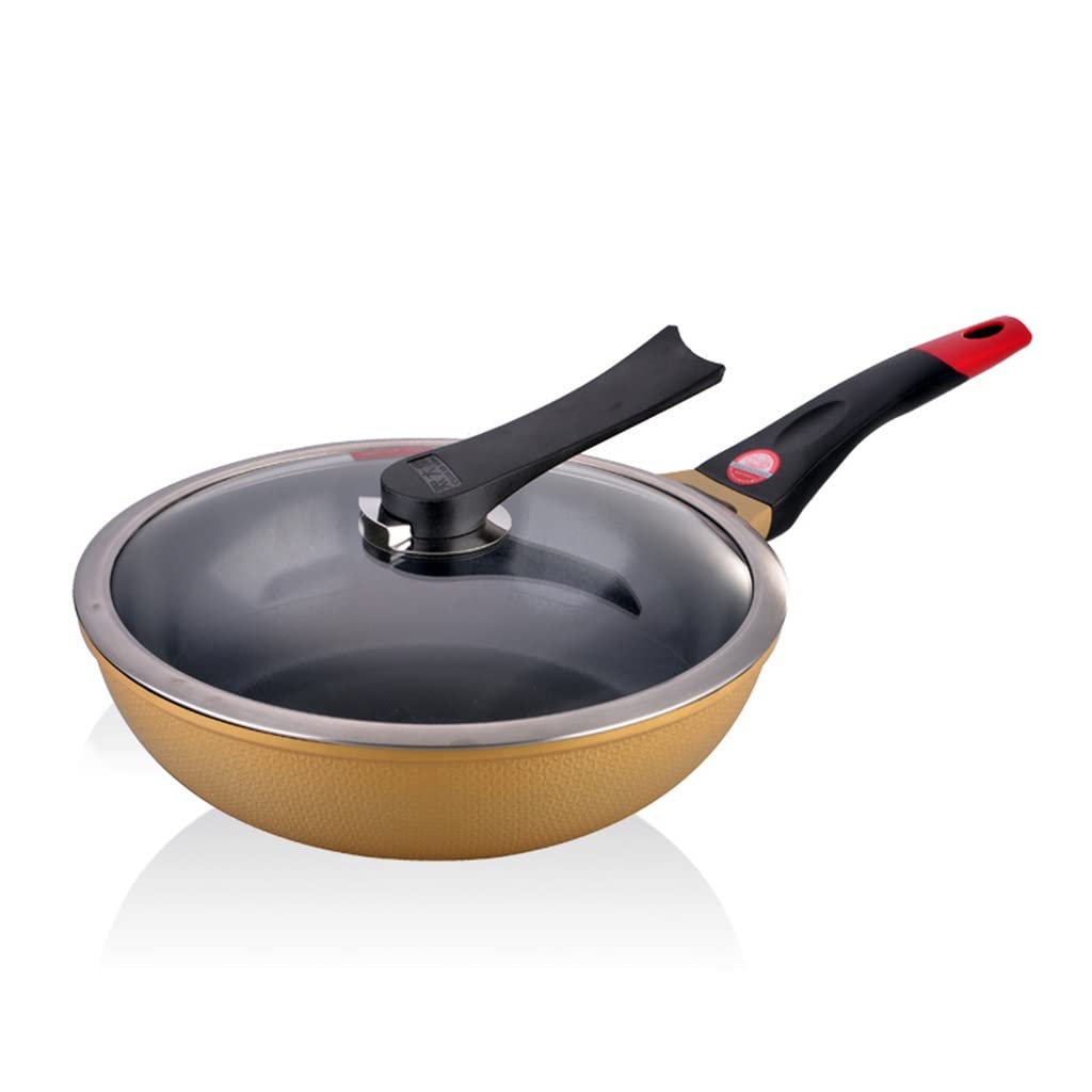 Ceramic Non-stick Cookware Set Pot Utensils Fume-free Combination Kitchen Cooking