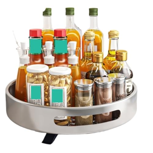 Rotating Metal Spice Rack Organizer