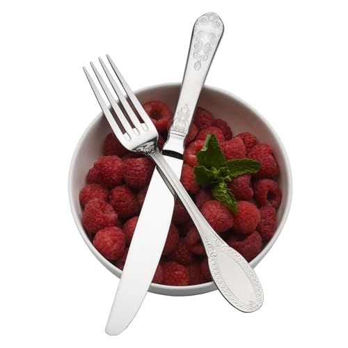 77-Piece Stainless Steel Flatware Set for 12