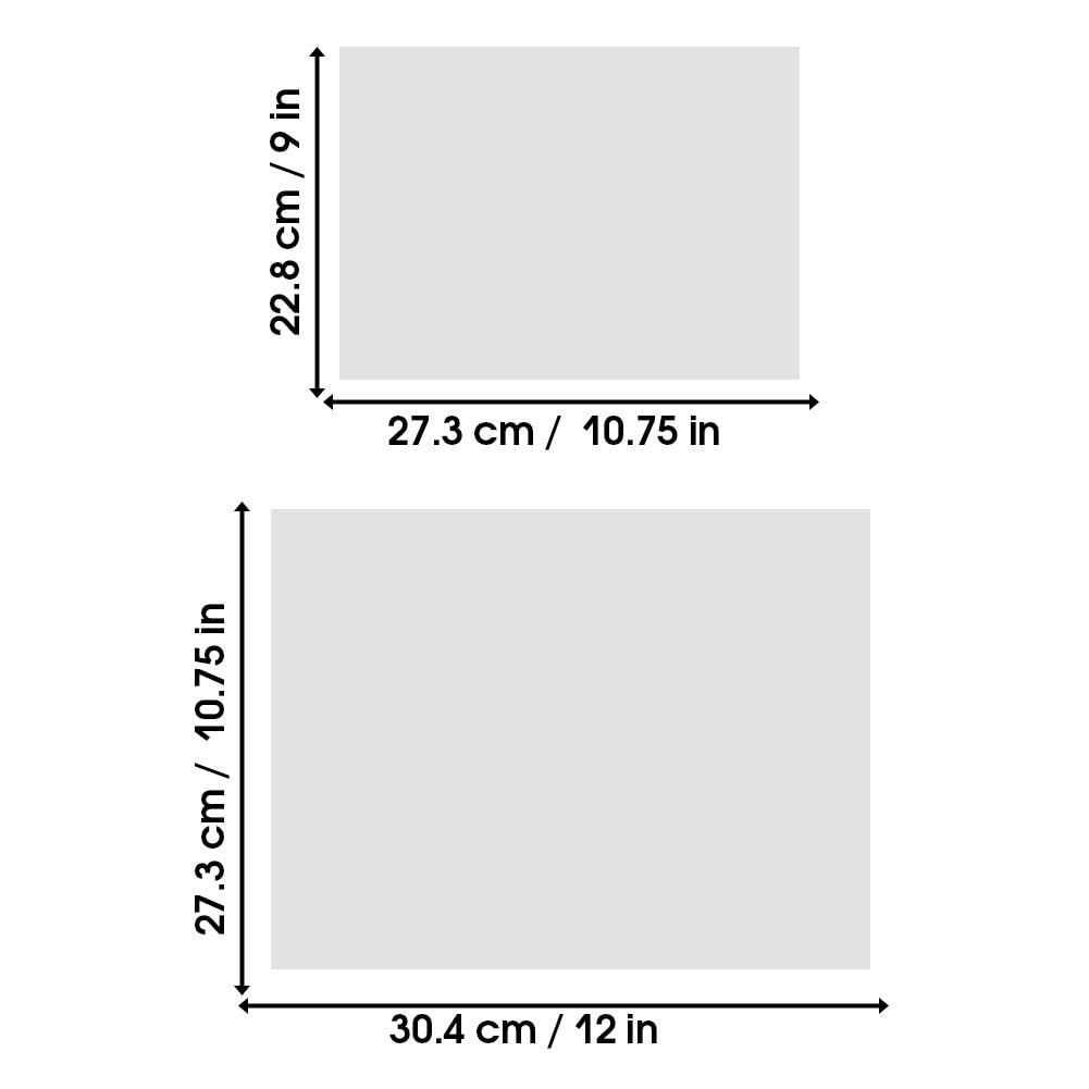 Pre-Cut Heavy-Duty Aluminum Foil Sheets