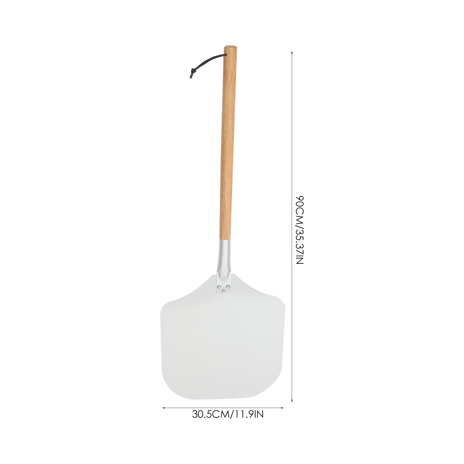 2-Piece Pizza Peel & Cake Cutter Set