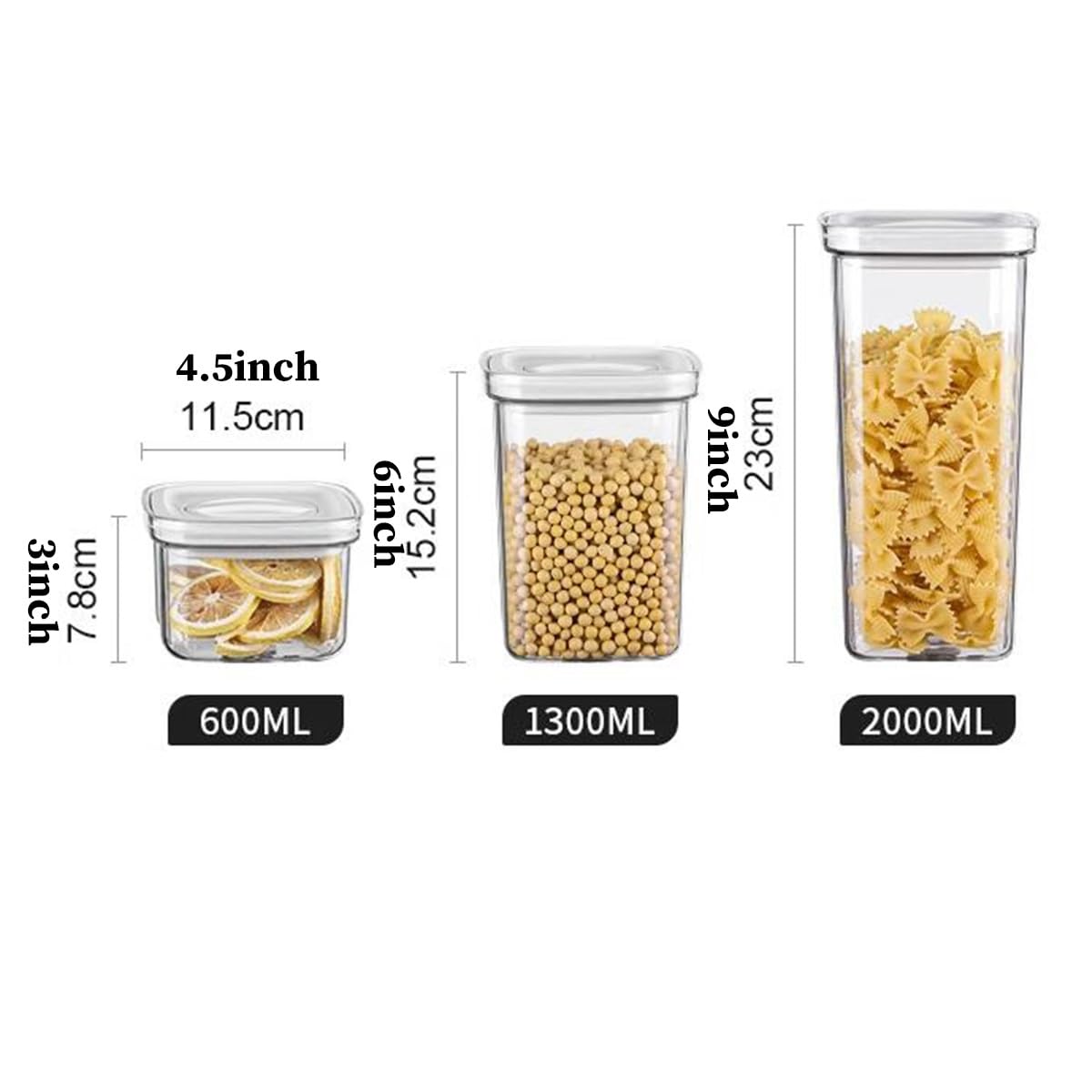 Airtight Food Storage Container Set