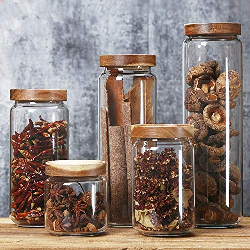 Glass Food Storage Jar with Sealed Lid
