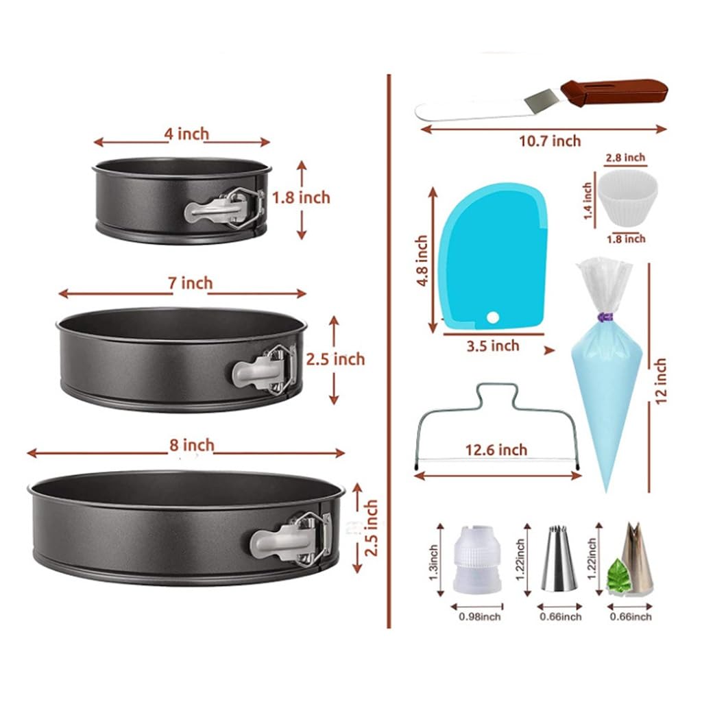 100-Piece Cake Baking & Decorating Tool Set