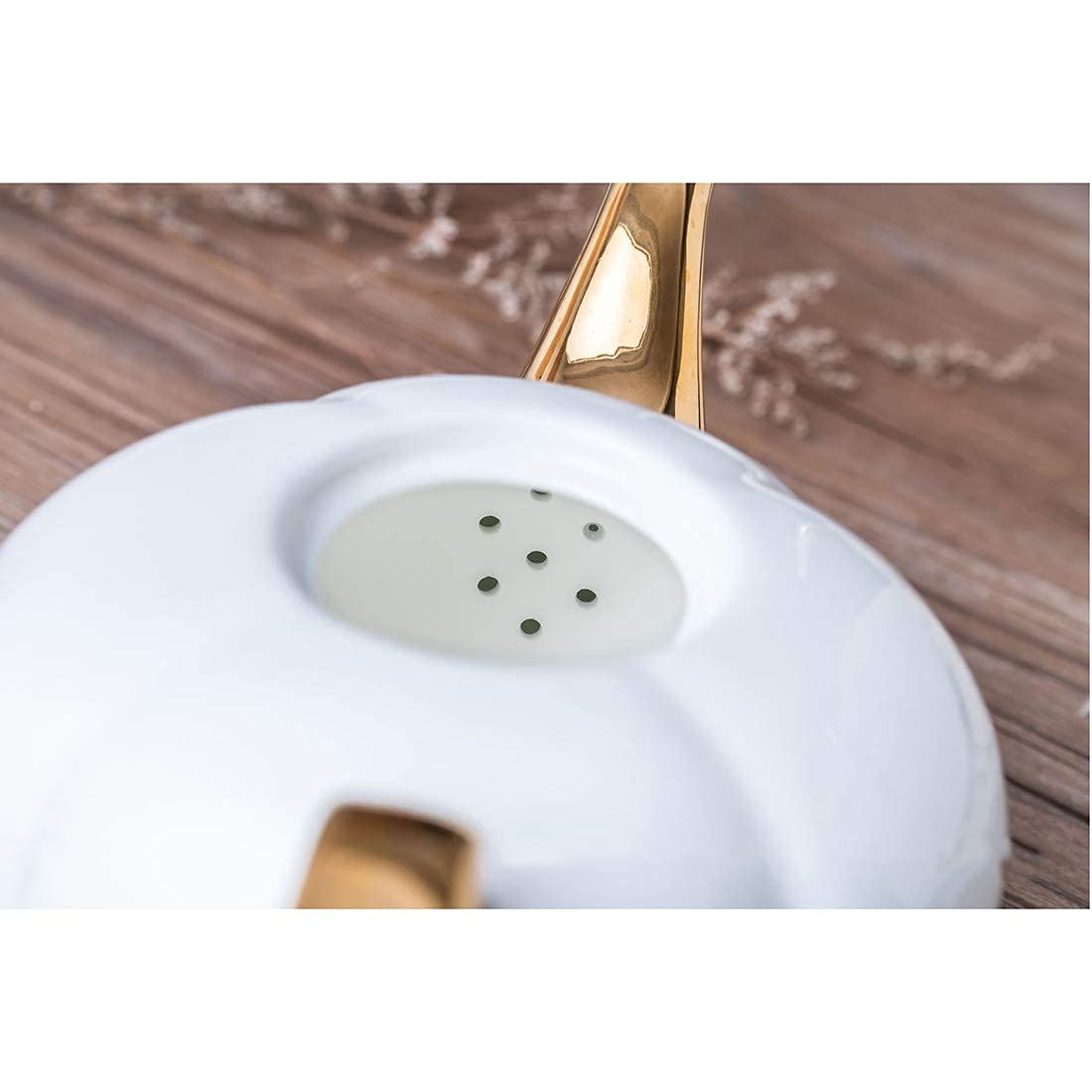 9-Piece Porcelain Coffee Cup & Saucer Set
