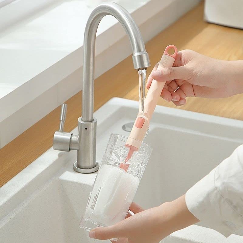 5-Piece Bottle & Cup Cleaning Brush Set