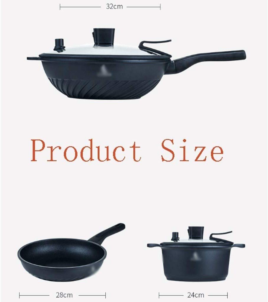 Advanced Hard Anodized Nonstick Cookware Pots and Pans Set