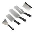 5-Piece Stainless Steel Pizza Peel Set
