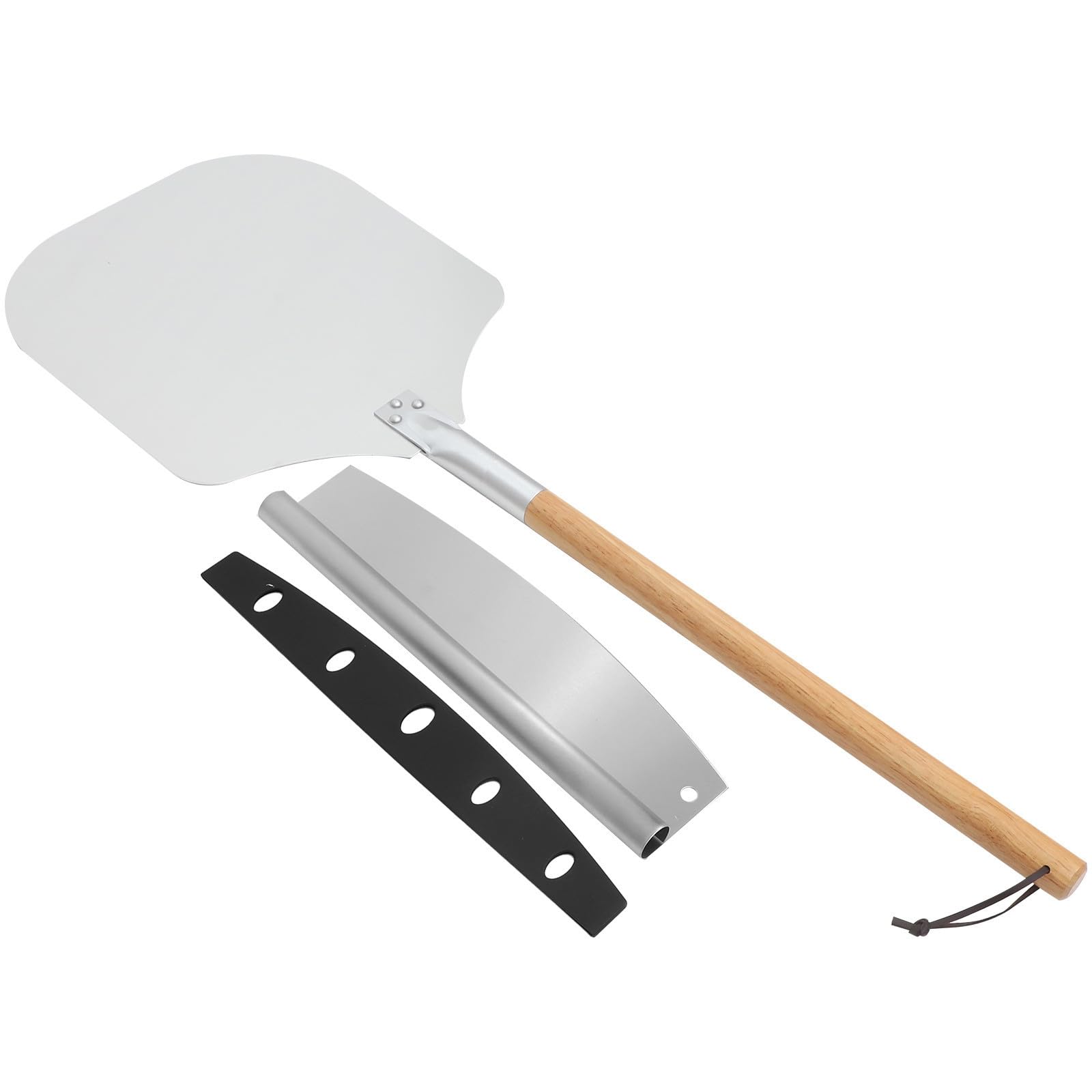 2-Piece Pizza Peel & Cake Cutter Set