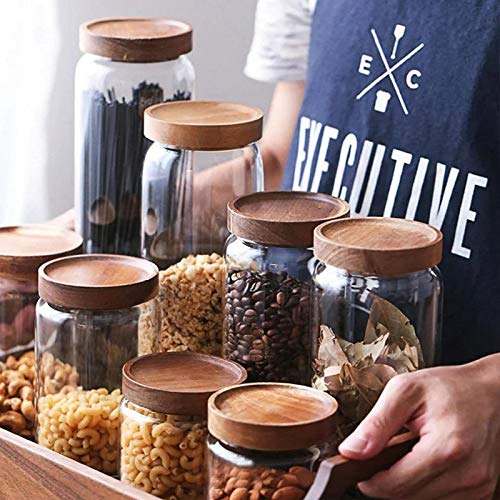 Glass Food Storage Jar with Sealed Lid