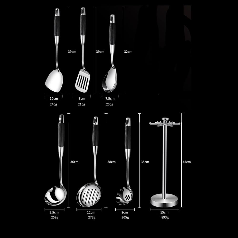 6-Piece Stainless Steel Kitchen Utensil Set