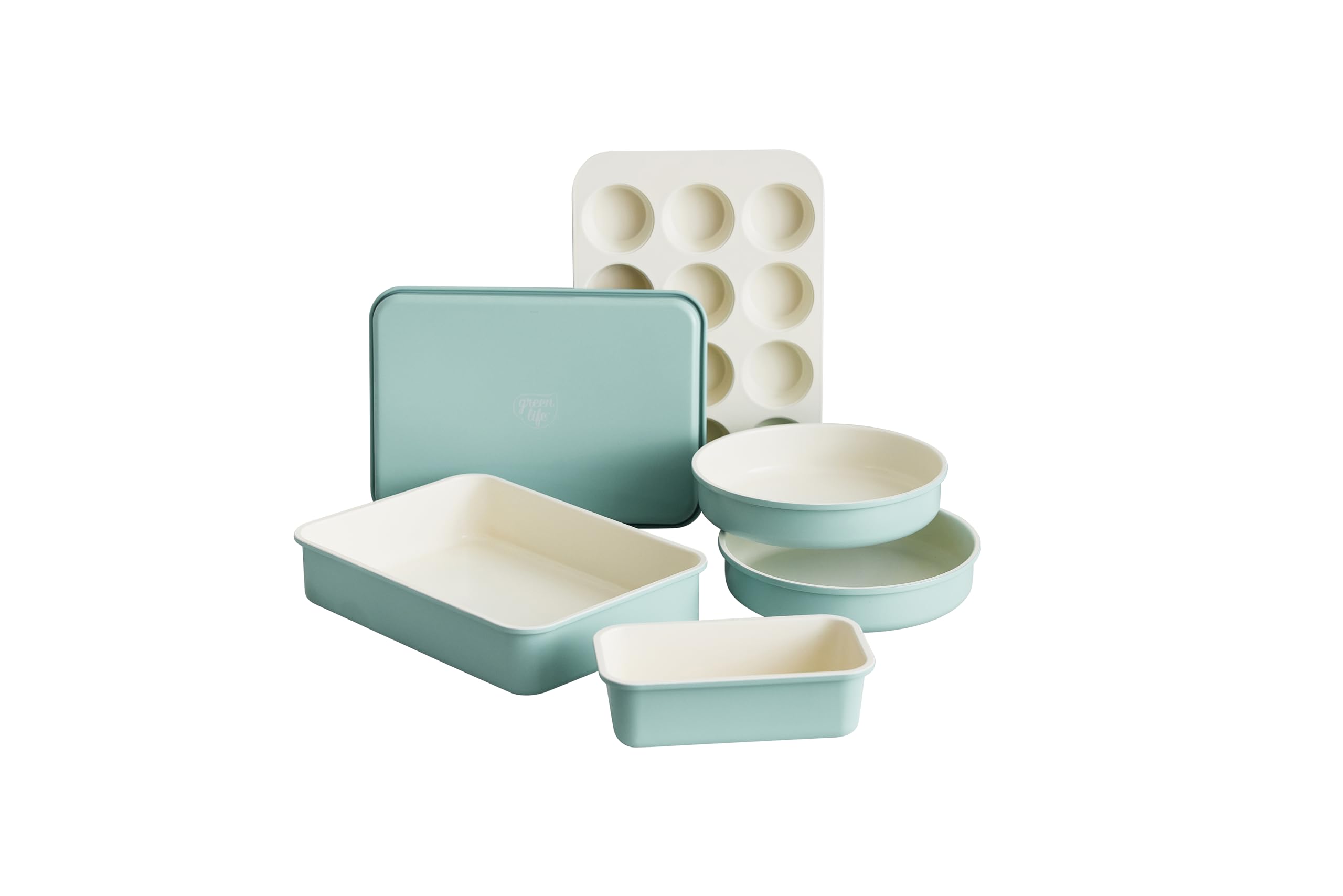 GreenLife 6 Piece Nonstick Bakeware Set