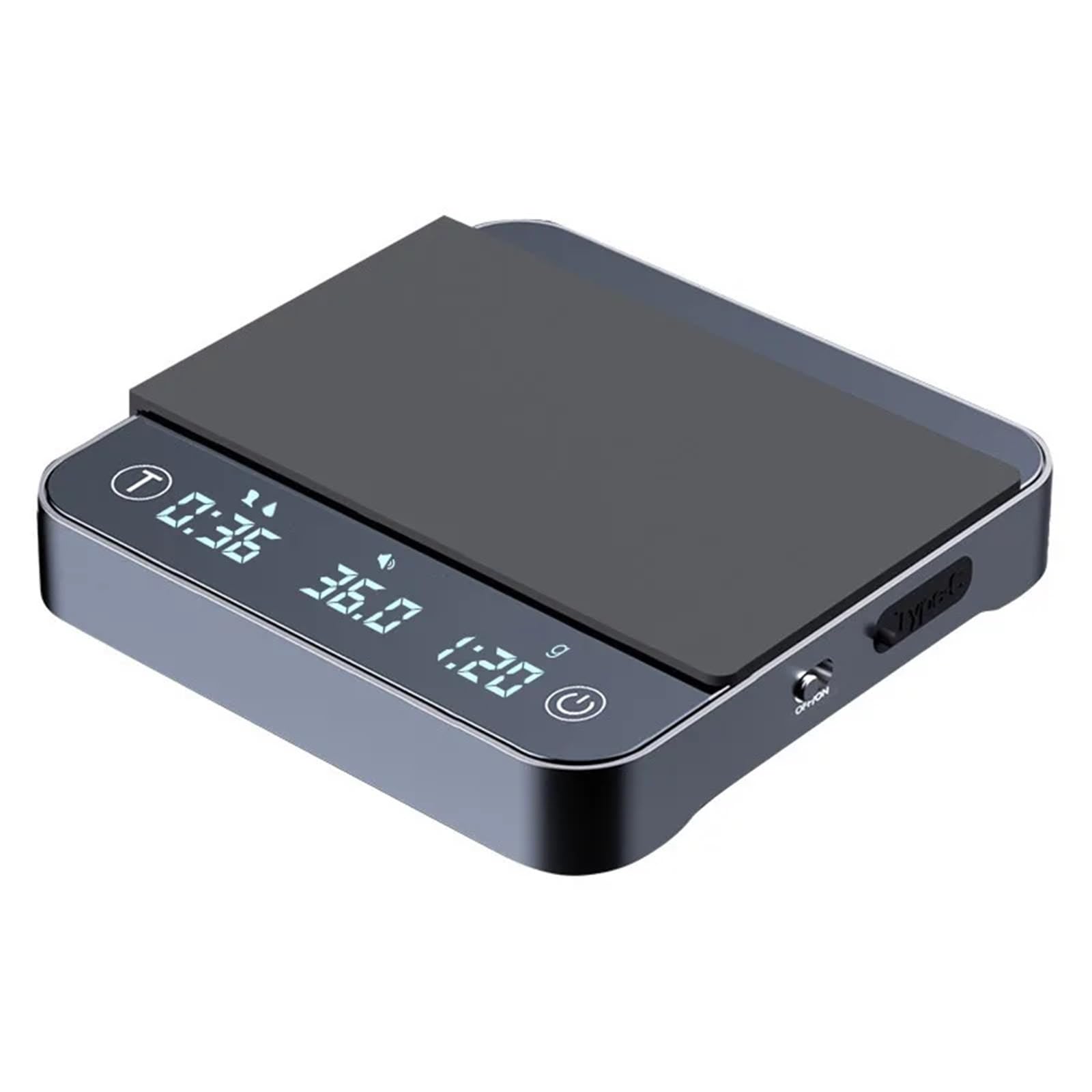 Coffee Scale, Water-Powder Ratio Digital Scale with Timing