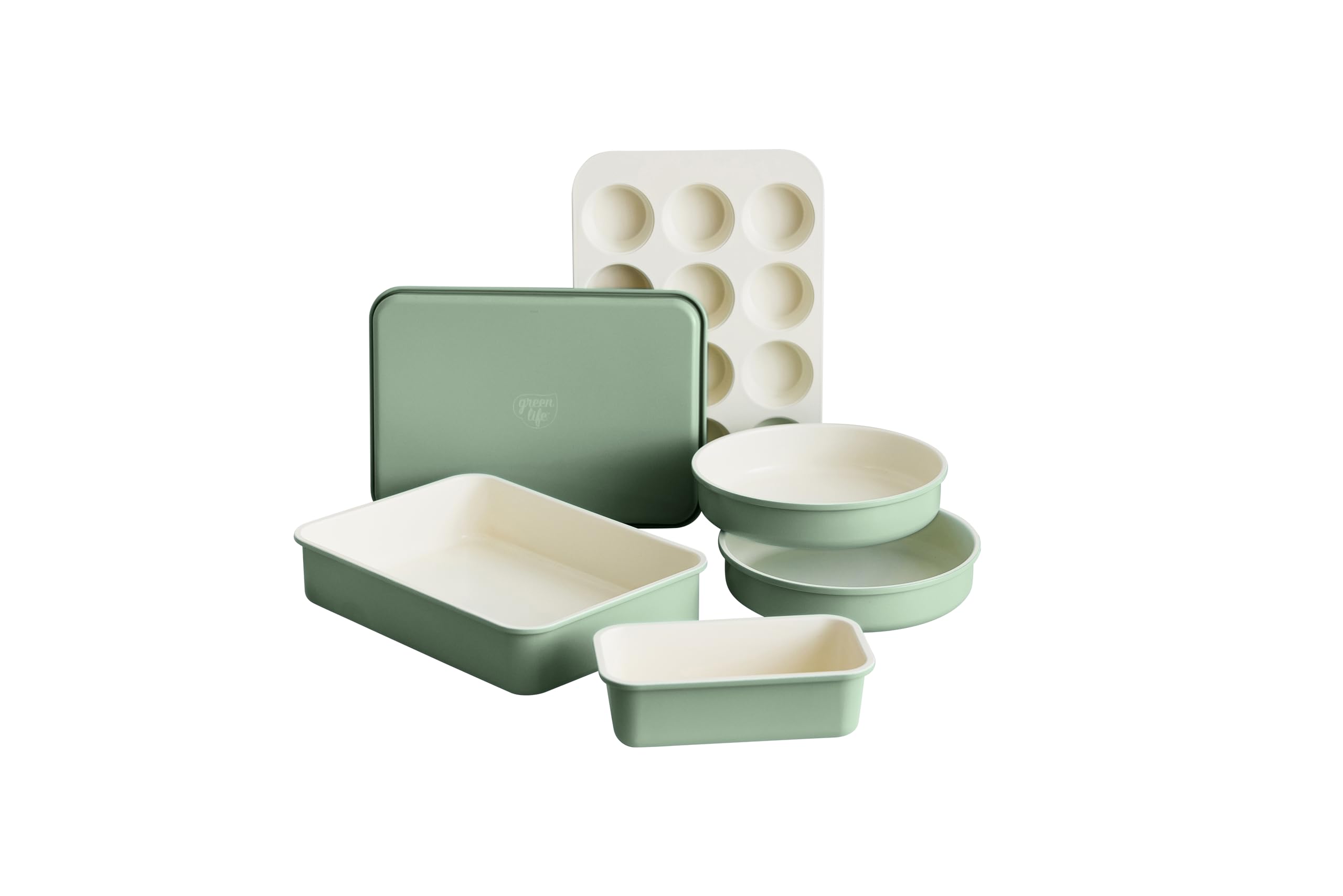 GreenLife 6 Piece Nonstick Bakeware Set