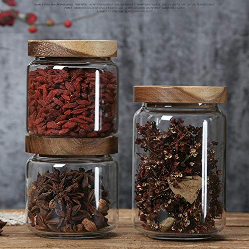 Glass Food Storage Jar with Sealed Lid