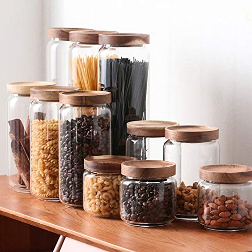 Glass Food Storage Jar with Sealed Lid