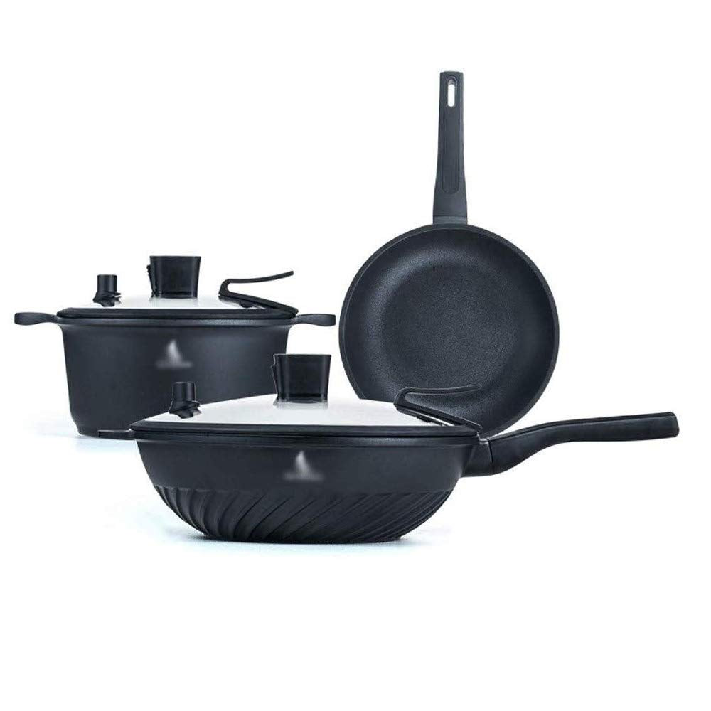 Advanced Hard Anodized Nonstick Cookware Pots and Pans Set