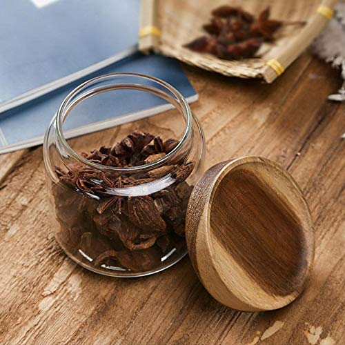 Glass Food Storage Jar with Sealed Lid