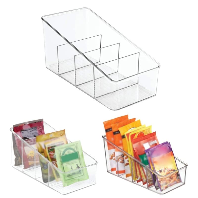 Clear Kitchen Storage Organizer Container