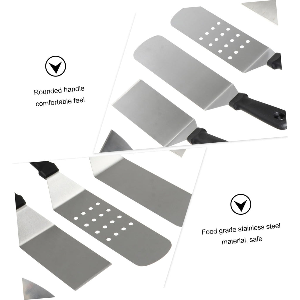 5-Piece Stainless Steel Pizza Peel Set