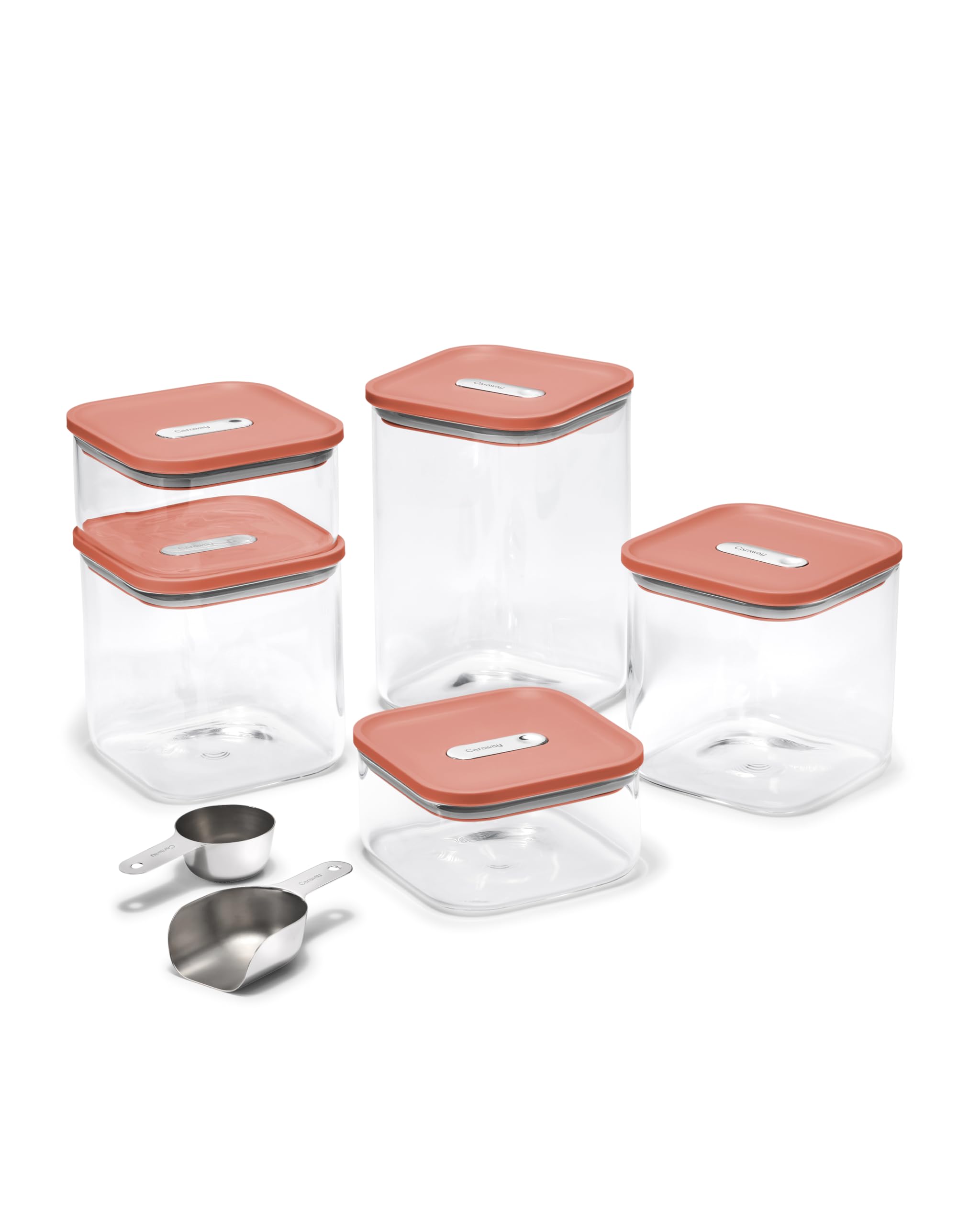 Caraway Glass Airtight Food Storage Containers with Lids