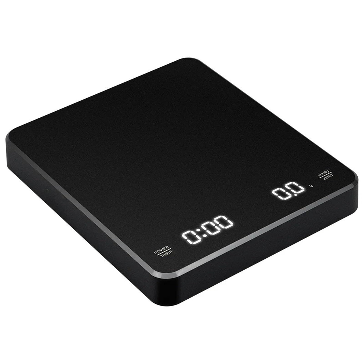 Rechargeable Digital Coffee Scale with Timer (3kg/0.1g)