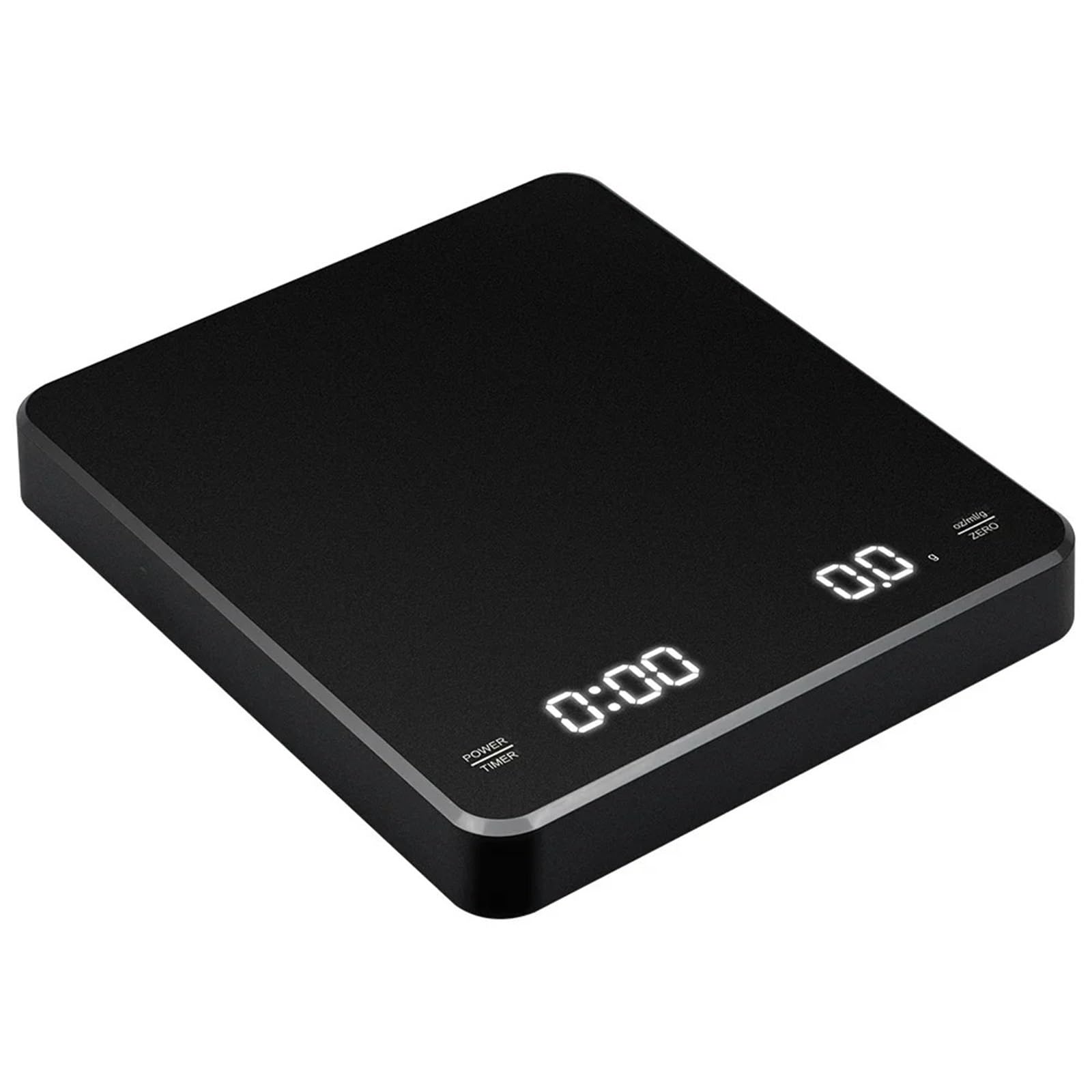 Rechargeable Digital Coffee Scale with Timer (3kg/0.1g)