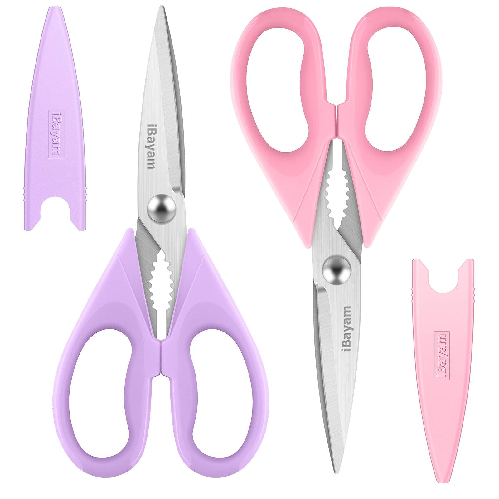 2-Piece Heavy-Duty Kitchen Scissors Set