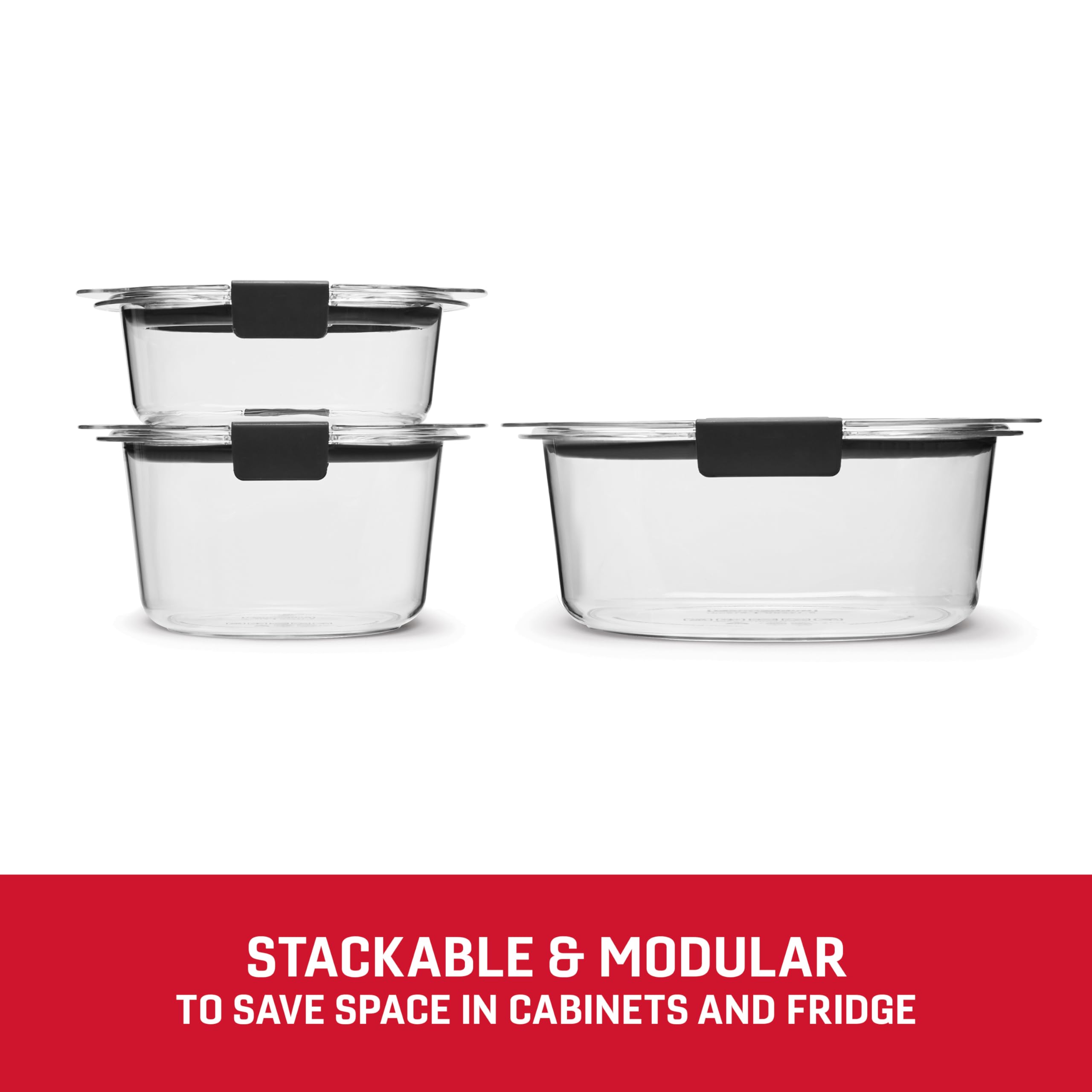 Rubbermaid Brilliance Food Storage Containers