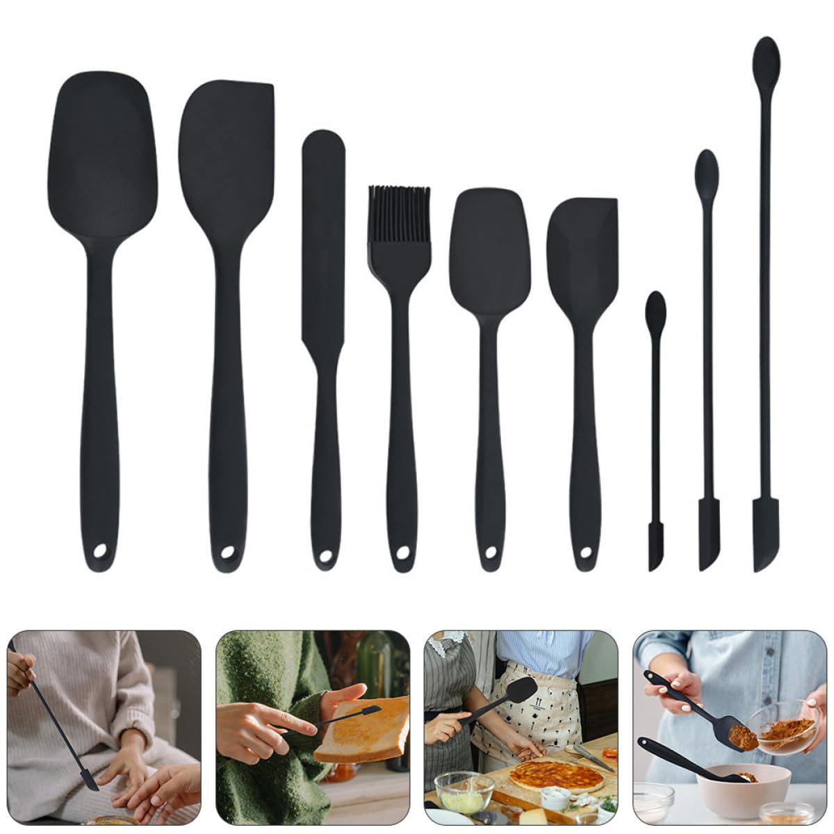 9-Piece Cake Decorating Spatula Set
