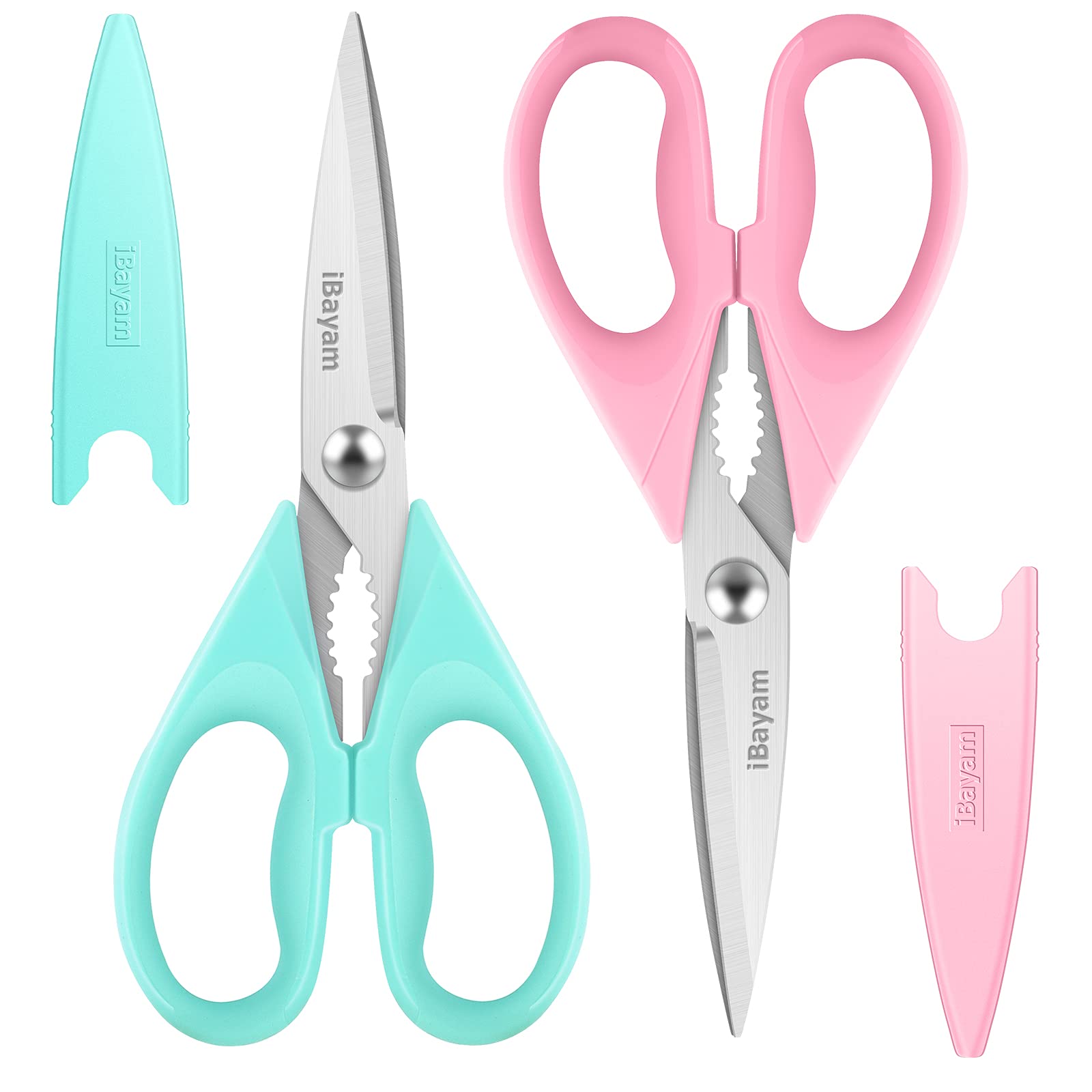 2-Piece Heavy-Duty Kitchen Scissors Set
