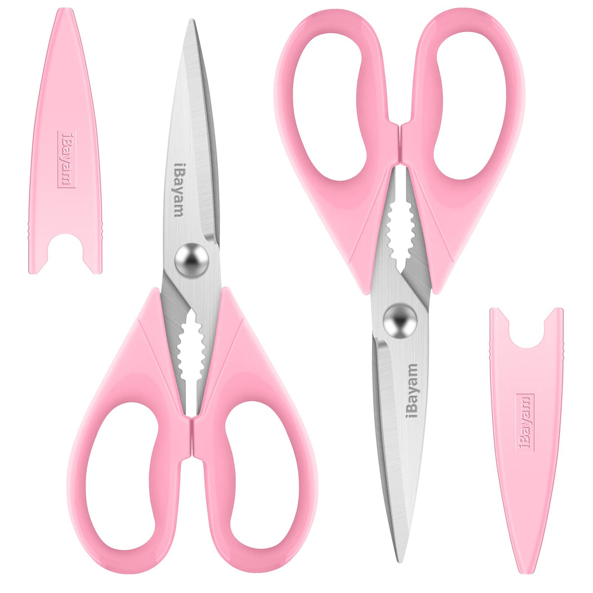 2-Piece Heavy-Duty Kitchen Scissors Set
