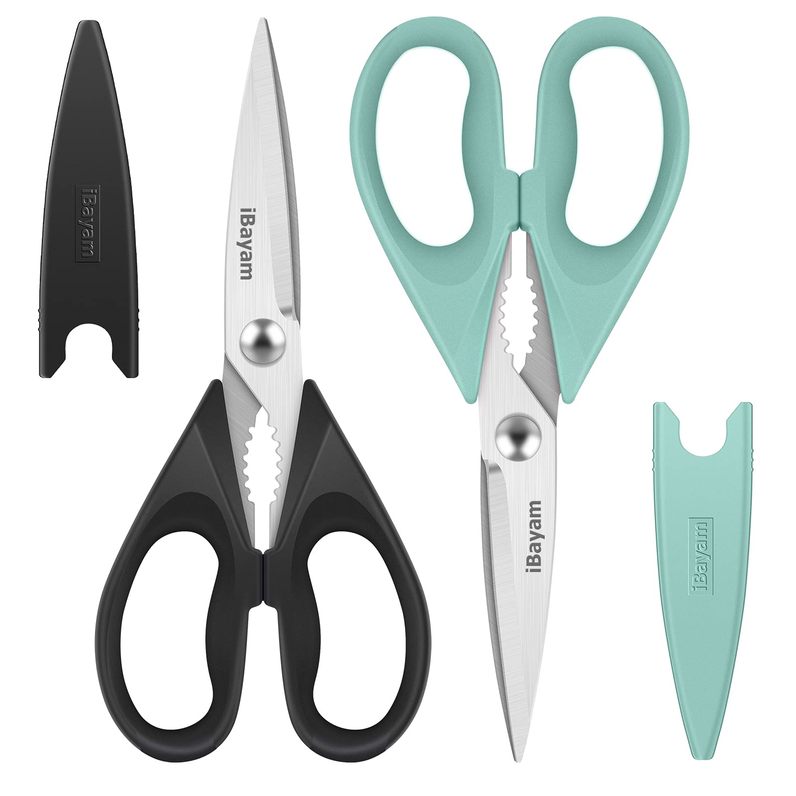 2-Piece Heavy-Duty Kitchen Scissors Set