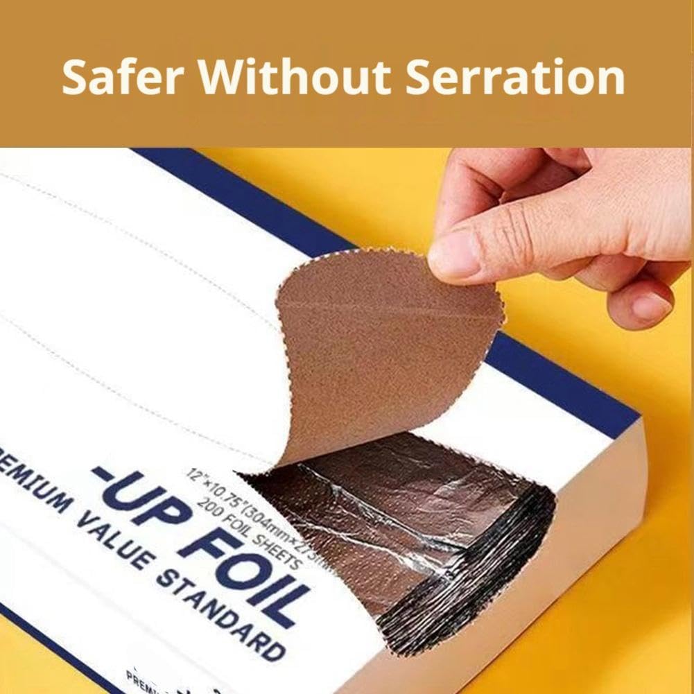 Pre-Cut Heavy-Duty Aluminum Foil Sheets