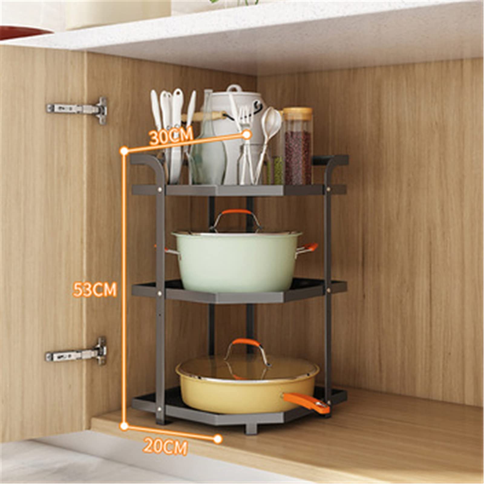 2-Tier Under Sink Storage Organizer