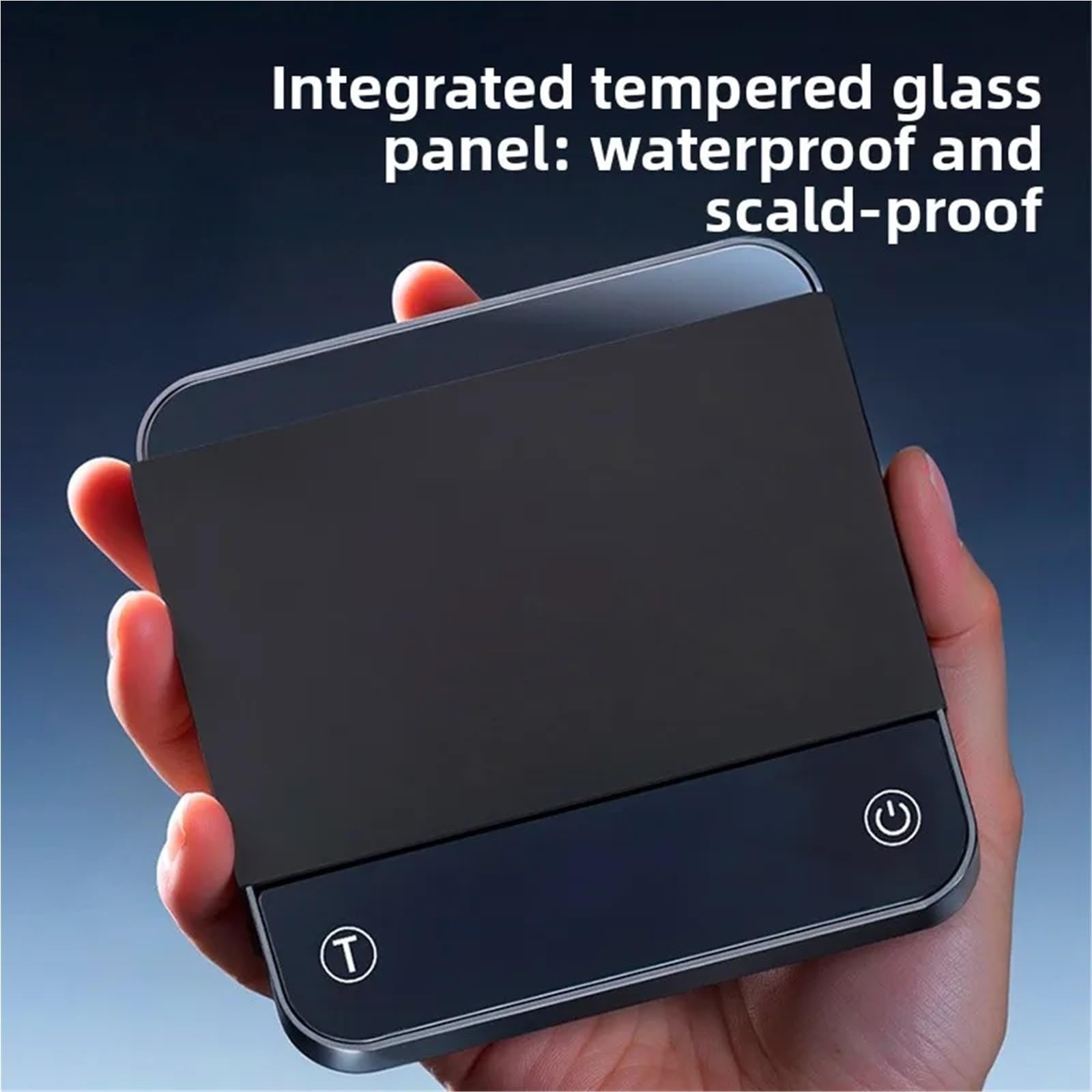 Coffee Scale, Water-Powder Ratio Digital Scale with Timing