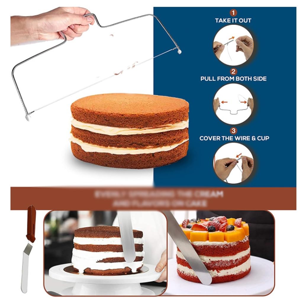 100-Piece Cake Baking & Decorating Tool Set