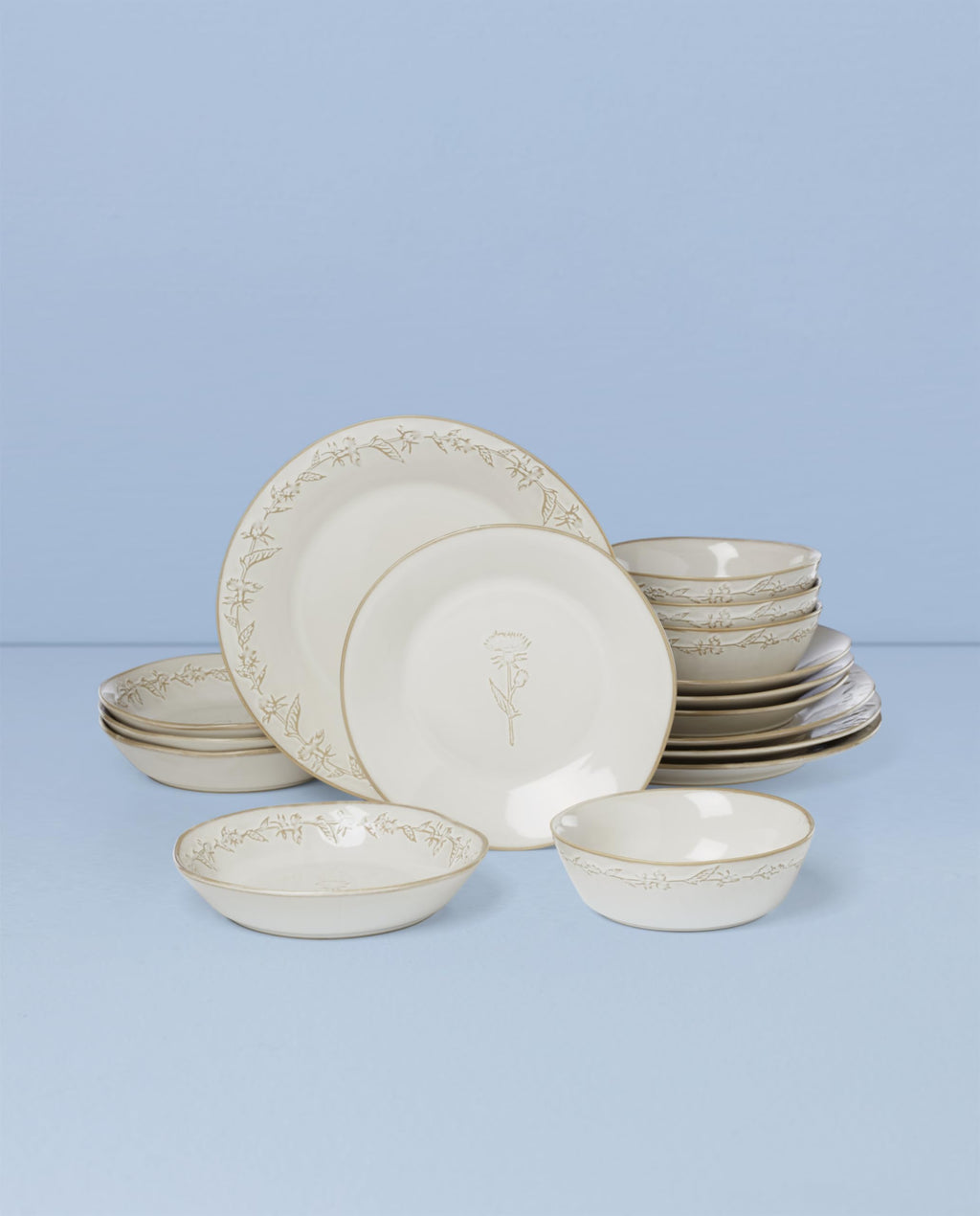 Lenox Homespun Dinnerware & Serveware Collection, Stoneware Tableware