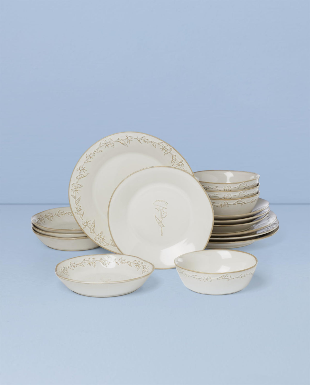 Lenox Homespun Dinnerware & Serveware Collection, Stoneware Tableware