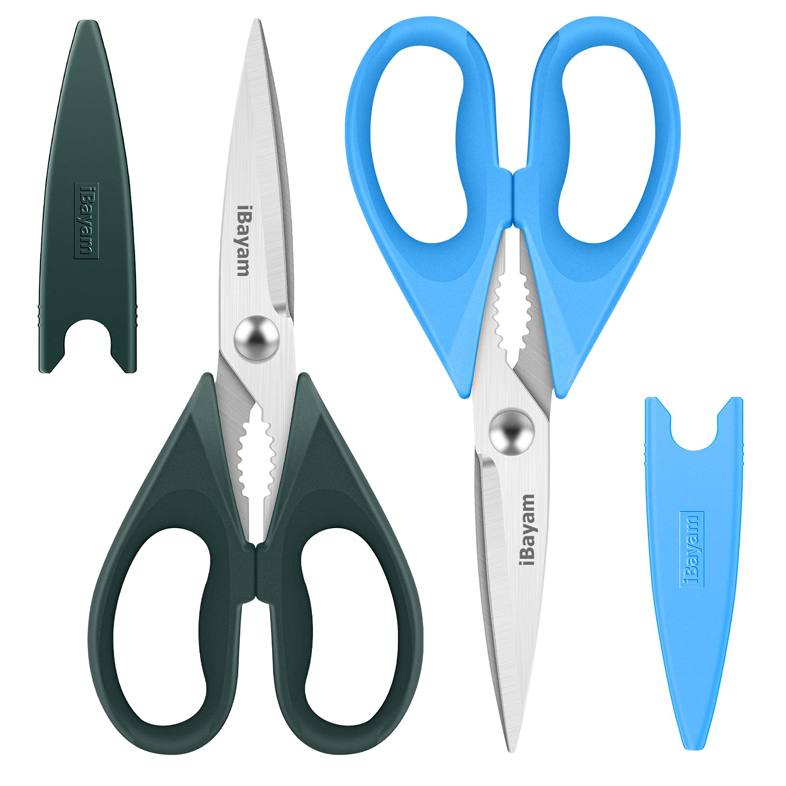 2-Piece Heavy-Duty Kitchen Scissors Set