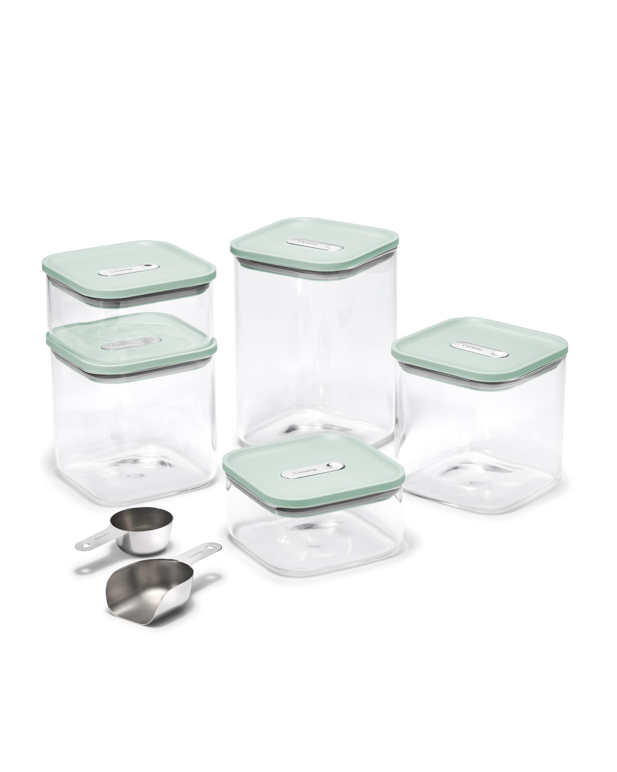 Caraway Glass Airtight Food Storage Containers with Lids