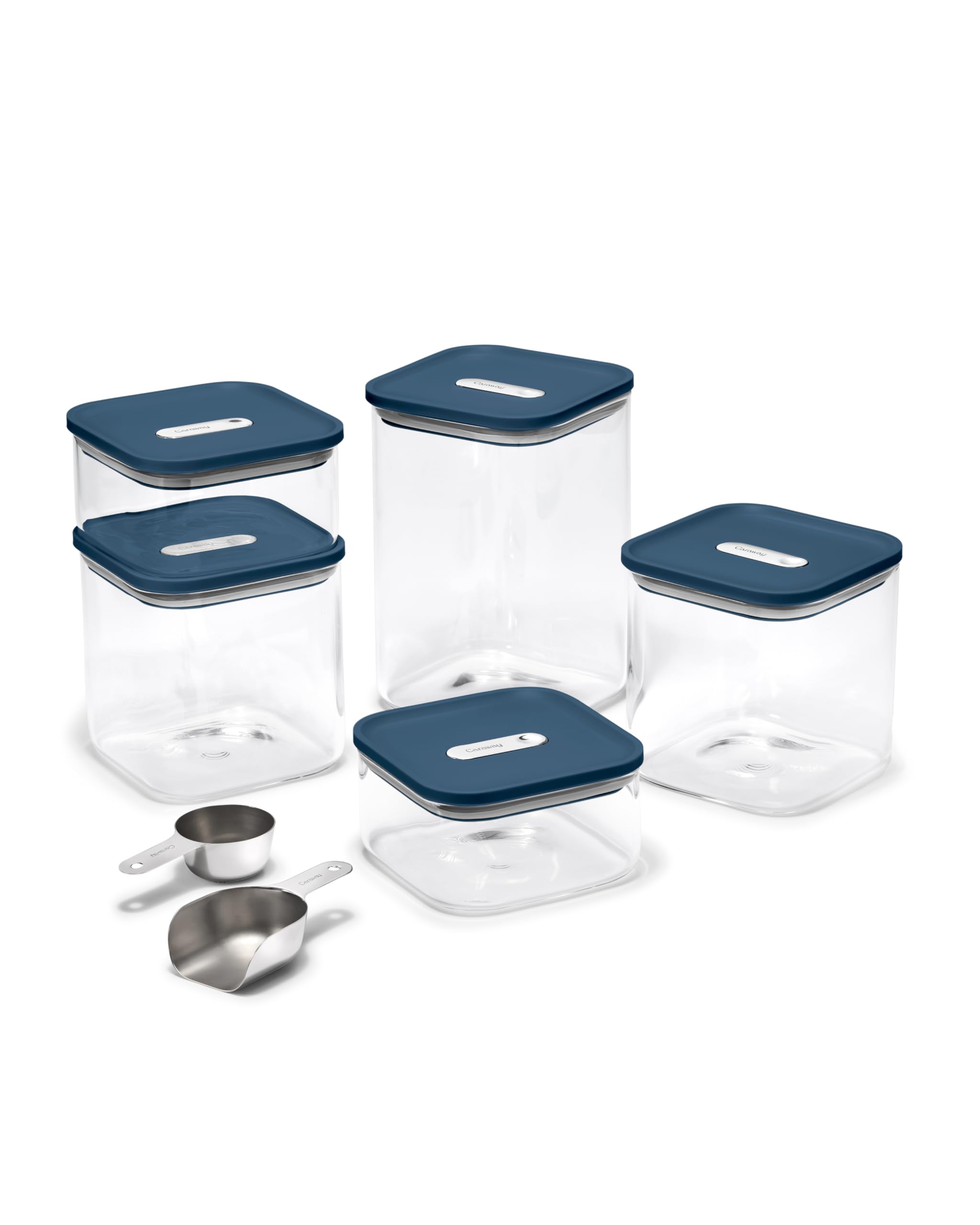Caraway Glass Airtight Food Storage Containers with Lids