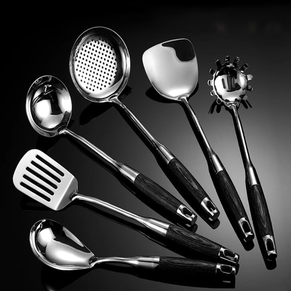 6-Piece Stainless Steel Kitchen Utensil Set