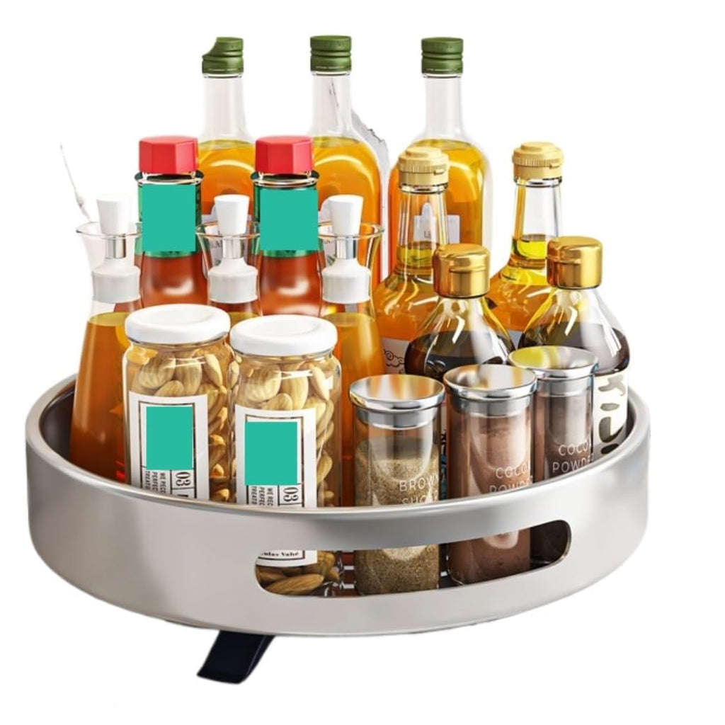 Rotating Metal Spice Rack Organizer