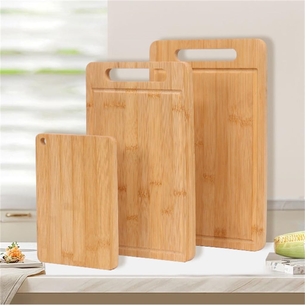 Double-Sided Bamboo Cutting Board