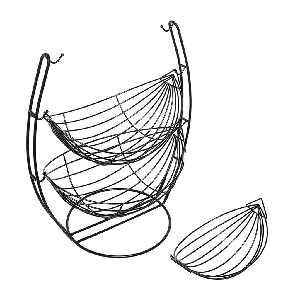 3-Tier Metal Fruit Basket Stand